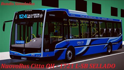 NuovoBus Citta MB OH 1721 L SB SELLADO Linea 124 Bondis