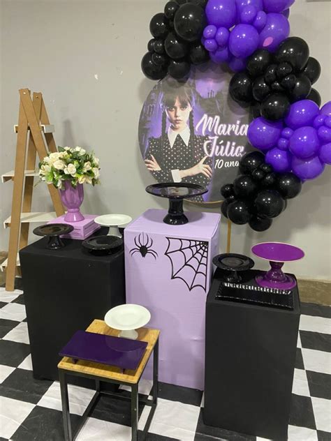 Vandinha Como decorar un cumpleaños Decoracion fiesta Temas de