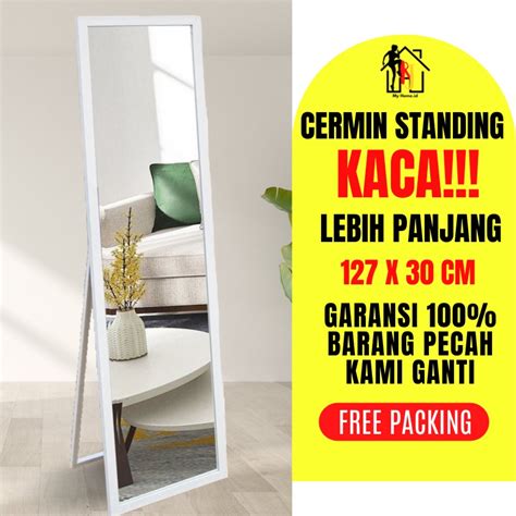 Jual Kaca Cermin Full Body Aesthetic Cermin Standing Mirror Dinding