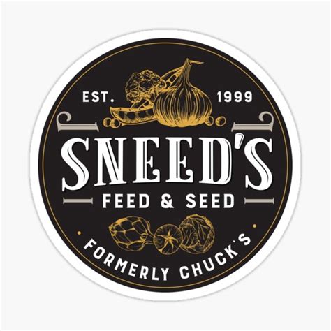 "Sneed's Feed & Seed" Sticker for Sale by WinstonGambro | Redbubble