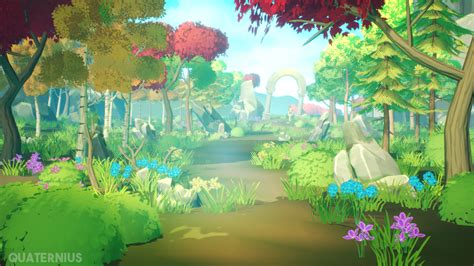 Free Stylized Nature Asset Pack ~ By Quaternius By Eddiejr