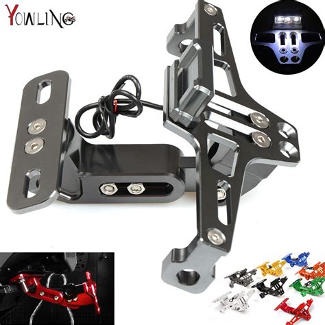 Motorcycle License Plate Bracket Licence Plate Holder Number Plate