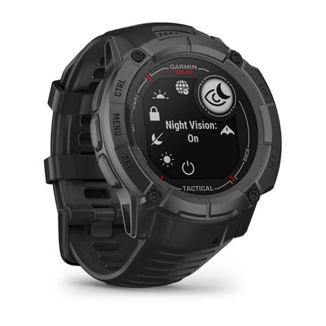 Instinct X Solar Tactical Edition Solar Smart Watch With Led