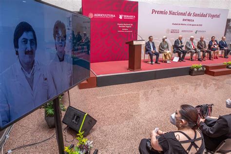 Entrega Del Premio Nacional De Sanidad Vegetal Servicio Nacional