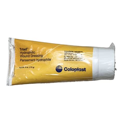 New Coloplast Triad Hydrophilic Wound Dressing Paste 1967 6 Oz £2072