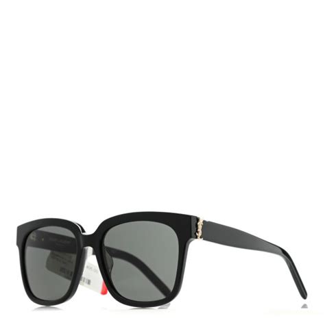 Saint Laurent Acetate Sl M40 Sunglasses Black 1089665 Fashionphile