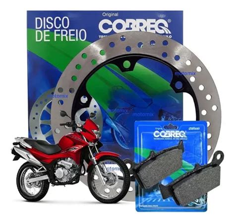 Disco De Freio Traseiro Pastilha Nx 400 Falcon 2001 Cobreq