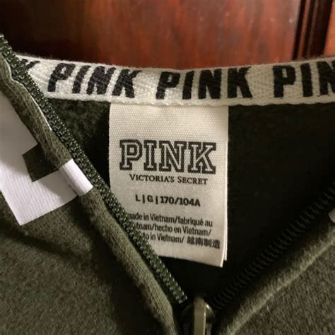 Pink Victorias Secret Jackets And Coats Pink Zip Up Hoodie Poshmark