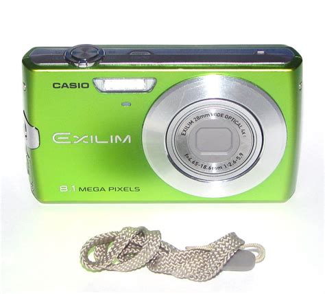 Casio Exilim Zoom EX-Z150 Digital Camera 8.1 MP - Green #4820