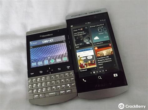 Porsche Design Blackberry P First Impressions Crackberry