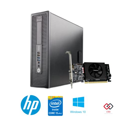 HP ProDesk 600 G1 SFF Intel I5 4590 8gb 256gb