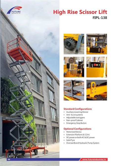 Hydraulic Scissor Lift Table Working Height 30 Feet Capacity 03 0