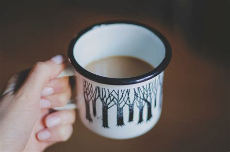 Fotos Gratis Mano Blanco T Vaso Beber Jarra Taza De Caf