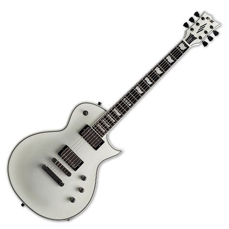 Esp E Ii Eclipse Snow White Satin At Gear Music