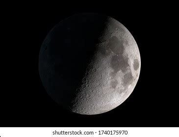 First Quarter Moon Photos, Images & Pictures | Shutterstock