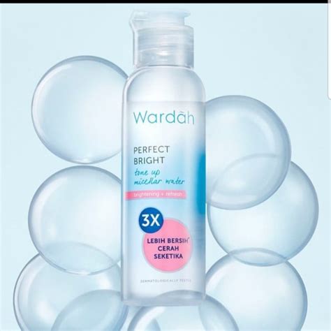 Wardah Perfect Bright Tone Up Micellar Water Ml Shopee Malaysia