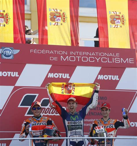 Jorge Lorenzo Campe N Del Mundo De Motogp Cotibluemos