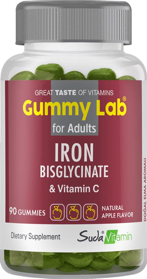 Gummy Lab Iron Bisglycinate Suda Vitamin