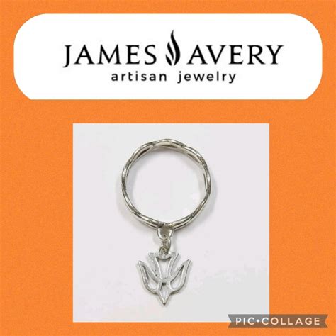 James Avery Retiredrare Descending Dove Dangle Charm Gem