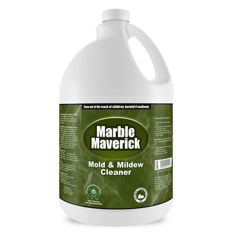 Marble Maverick Non Toxic Mold and Mildew Cleaner, 1 Gallon