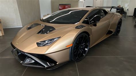 Very Rare Matte Gold Lamborghini Huracan Sto And More‼️‼️ Gp Customs