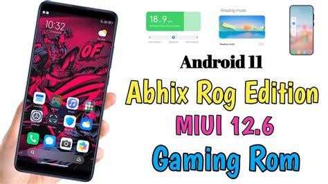 Abhix Rog Edition Android 11 Gaming Rom For Redmi Note 5 Pro