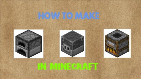 How To Make Furnaceblast Furnace And Smoker In Minecraft Ep13 Youtube