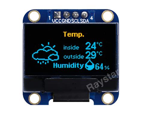 SSD1306 128x64 Mono Inch I2C OLED Display Datasheet Hub 49 OFF