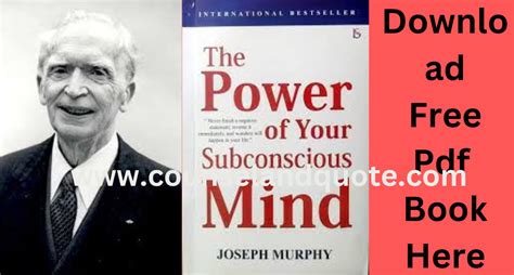 The Power Of Your Subconscious Mind By Dr Joseph Murphy Book Summary