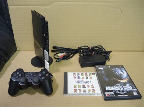 Yahoo オークション ソニー 薄型PS2本体とソフト SCPH 70000