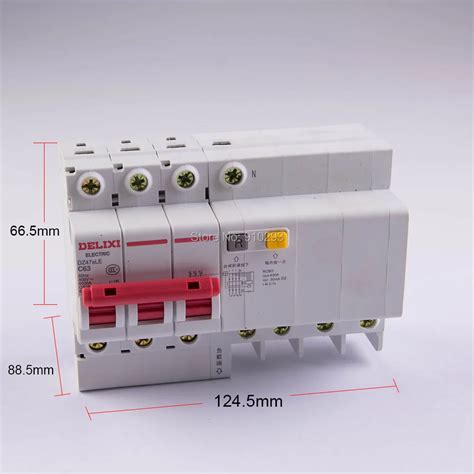 Delixi Navigator Series Dz Sle Miniature Circuit Breaker P N Leakage