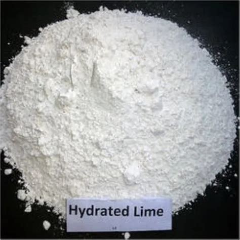 Odorless Limestone Calcium Hydroxide Hydrated Lime Powder For