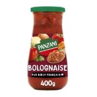 Sauce bolognaise bio PANZANI le pot de 390g à Prix Carrefour