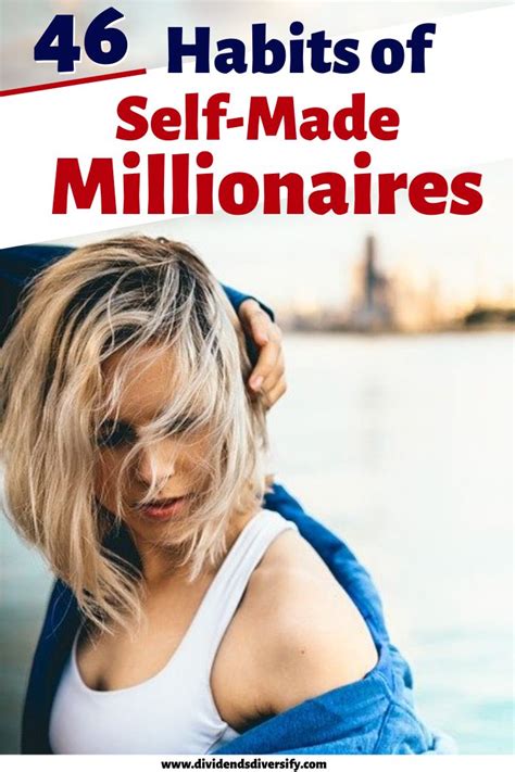 Self Made Millionaires Adopt Their Habits Today Dividends Diversify