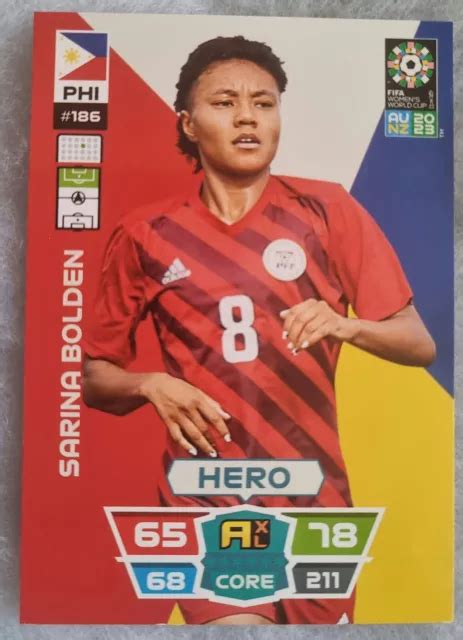 Panini Womens World Cup 2023 Trading Card Sarina Bolden Eur 045