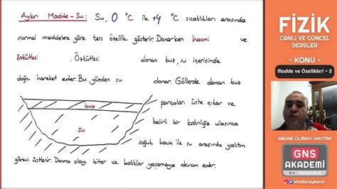 Madde ve Özellikleri 2 TYT Fizik Konu Anlatımı Canlı Yayın