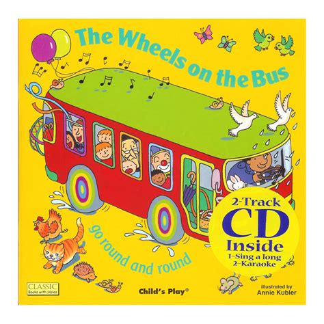 Childs Play Books The Wheels On The Bus 8 X 8 Book With Cd