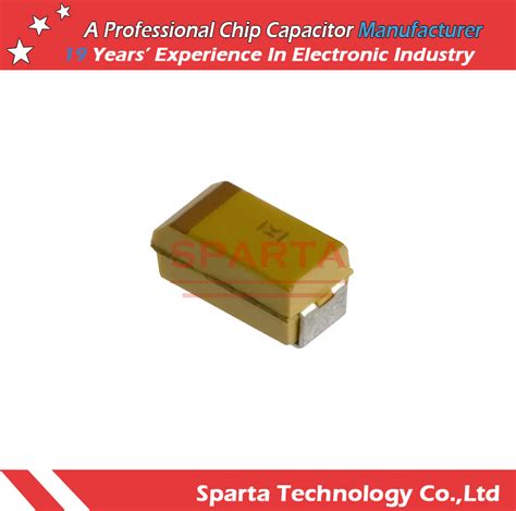 0 22UF 35V 1206 3216 Metric 18ohm SMD Chip Tantalum Capacitors