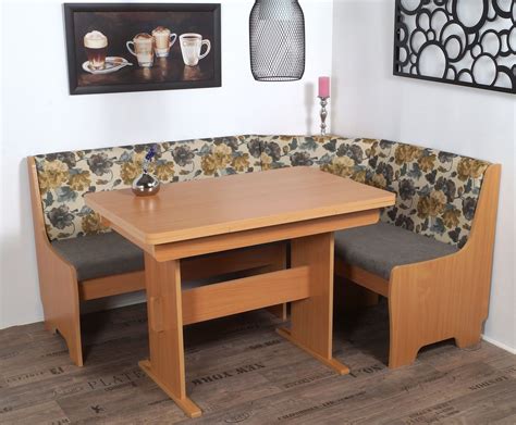 Coin Repas Avec Banquette D Angle L Ments Bremen Fg H Tre Marron