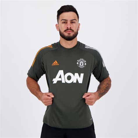 Camisa Adidas Manchester United Treino Futfanatics