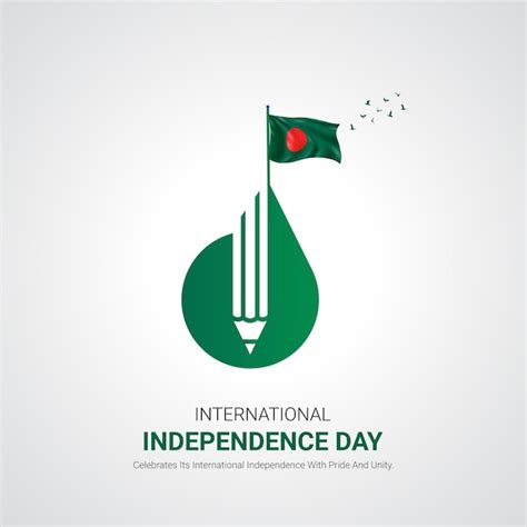 Día de la independencia de bangladesh diseño de anuncios creativos