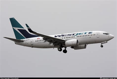 C Guwj Westjet Boeing Ct Wl Photo By Ronny Busch Id