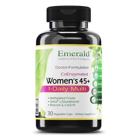 Emerald Labs Women S 45 1 Daily Multi Multivitamin With CoQ10 B