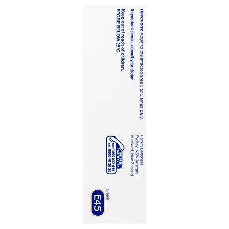 E45 Skin Care Crm Tube 50g