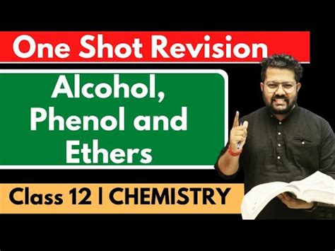 One Shot Of Alcohol Phenol And Ethers Class 12 Chemistry CBSE 2024