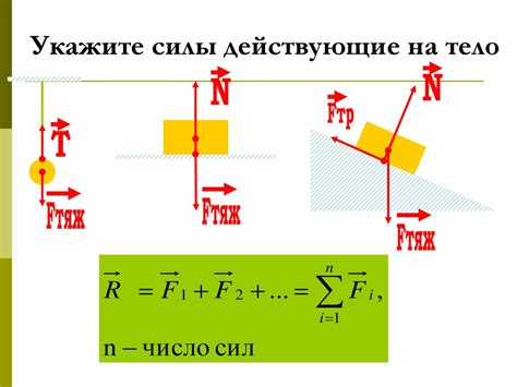 « Движение тел Под действием нескольких сил. Второй закон Ньютона ...