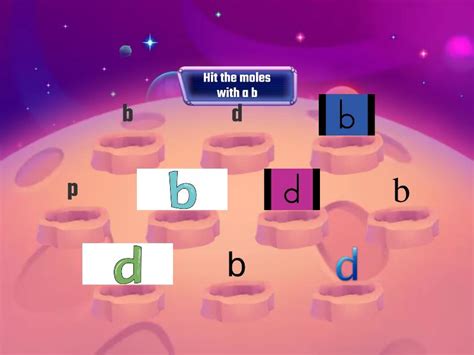 Bd Whack A Mole Letters Whack A Mole