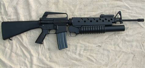 M16 Rifle With Grenade Launcher