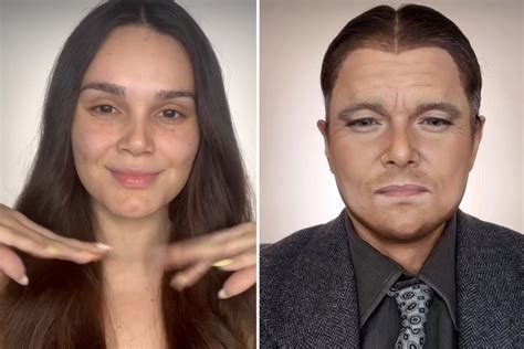 Maquiadora Se Transforma Em Leonardo Dicaprio E Surpreende