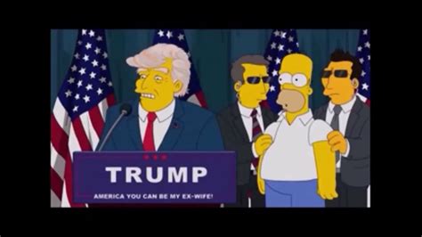 Bart To The Future Simpsons President Trump Youtube